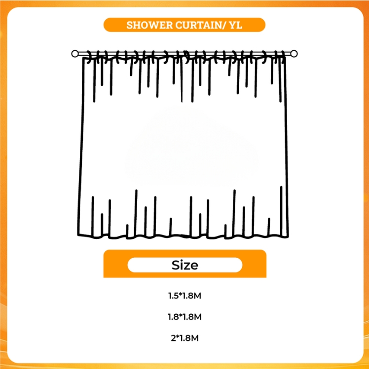 3D shower curtain - A24 Films Store